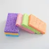 Esponja de Algodão de Polpa de Madeira Esponja para Lavar Louça de Cozinha Bloco Esponja de Polpa de Madeira Pano Absorvente para Limpeza de Panelas Domésticas