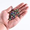 Conjunto de acessórios para pesca Texas com miçangas imitando olhos de peixe Luya, miçangas de retenção Luya em resina rígida.