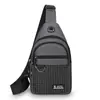 Nueva Bolsa de Pecho de Moda Versátil Estilo Coreano para Hombres, Bolso Cruzado Portátil Repelente al Agua, Mochila Multicapa de Gran Capacidad para Ocio al Aire Libre