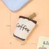 Mochila Versátil Linda Coreana Oso Taza de Café Broche Accesorios Hebilla Bolsa Colgante DIY Calcetines Lindos Zapatos Sombrero Pegatina de Tela