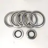 Sello de Aceite de Acero Inoxidable con Labio Único de PTFE para Eje de Tornillo de Compresor de Aire, Sello de Aceite Resistente a Altas Temperaturas y Corrosión