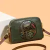 Bolsa Estilo Chinês Simples Retrô para Mulheres 2026 Nova Coleção Primavera Bolsa Quadrada Pequena de Ombro Único Bolsa Transversal Moderna para Mão
