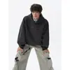 Nuevas sudaderas con capucha estilo americano para primavera y otoño de 2026, sudaderas con capucha bordadas de moda para adolescentes, ropa exterior holgada estilo étnico para hombre