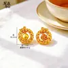 O Mesmo Estilo do da Loja Dourada, Pingente Flor Rosa Dreamweaver, Pingente Flor de Ouro Antigo Areia Que Não Desbota Facilmente, Corrente para Clavícula, Presente para Namorada
