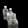 Frasco Plástico para Dosagem de Líquidos de Cosméticos para Animais de Estimação, Frasco Plástico Transparente com Marcações de Escala, Frasco Plástico Transparente de Boca Estreita