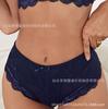 Ropa Íntima Europea y Americana Transfronteriza para Mujer Calzones de Encaje Entrepierna de Algodón Puro Encaje Talla Grande Calzones Europeos y Americanos al Mayoreo para Mujer