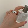 Anillo con alfabeto coreano inglés de moda para mujer, diseño de nicho, luz distintiva, lujo, sentido avanzado, dedo índice, 2022