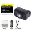 Linterna frontal LED Mini de luz fuerte para pesca de minero al aire libre, recargable, con luz potente y batería de larga duración