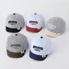Gorra de Béisbol con Diseño Color-Blocking para Niños y Niñas, Elegante Gorro Infantil de Primavera y Verano, Gorra con Visera para Protección Solar al Aire Libre para Bebés, Venta al por Mayor