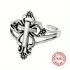 Ka Yi Anillo Brazalete Nuevo Cruz Vintage Unisex Diseño de Flor Colocación Joyería de alta calidad