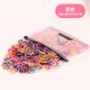 Las niñas no se lastiman el cabello, bolsa de pájaros, cuerda para el cabello, banda para el cabello para niños, accesorios para el cabello, banda de goma para niñas pequeñas, banda de goma desechable de color pequeña
