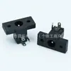 Soquete de Alimentação DC DC-020 Conector Plugue DC Soquete Fêmea com Furos para Parafuso de Orelha para Montagem em Painel 2.1