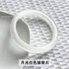 Fábrica de Origem Pedra Olho de Gato Selecionada Cuidadosamente Pulseira Lua Branca Meninas Pequenas Frescas e Doces Pulseira de Barraca Moda Joias de Mão