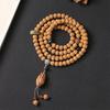 Seleccionado Original Bodhi Pequeño Rey Kong Bodhi Anillo Corredor Madera de Sándalo Tallado a Mano Bergamota 108 Literario Juego Cuenta de Buda Pulsera de Mano