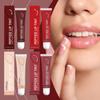 EELHOPE Labial Cuidado Péptido Hidratante Nutritivo Iluminador Color Color Brillante Larga Duración Sin Caerse Labial