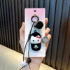 Chaveiro Gato Morango Desenho Animado Gatinho Pingente de Bolsa Lanyard de Celular Fofo Pingente para Chaveiro de Carro Pequeno Presente