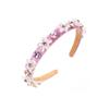 Diadema barroca de terciopelo con diamantes de imitación, estilo retro, elegante, estilo europeo y americano, nueva moda