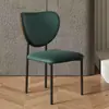 Silla de Comedor Estilo Italiano Vintage para Uso en Casa, Silla Eames de Lujo Ligero con Respaldo, Madera Maciza, Adecuada para el Hogar o la Oficina, Retro, No Requiere Ensamblaje