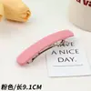Grampo de Cabelo Minimalista Estilo Coreano Bico de Pato para Mulheres, Presilha Lateral de Alta Qualidade para a Parte de Trás da Cabeça, Presilha Versátil com Letra Grande, Acessório de Cabelo Elegante