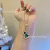 Collar de Calabaza Kirin Colgante de Cornalina Versión Alta Chapado en Oro Rosa 18K Cadena para Clavícula Venta Directa de Fábrica Entrega por Transmisión en Vivo