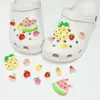 Lazo de gatito, estrella de cinco puntas, bonita decoración para zapatos, hebilla decorativa a cuadros retro, hebilla tridimensional de dibujos animados para zuecos, DIY
