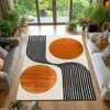 Alfombra de Sala de Estar de Lujo Ligero Estilo Americano, Alfombra Retro de Alta Gama para Dormitorio, Sofá, Mesa de Centro, Alfombra de Área Grande para Habitación Resistente a las Manchas