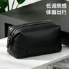 Neceser de Viaje, Aspecto Elegante, Portátil, Bolsa de Almacenamiento para Viaje, Neceser de Gran Capacidad, Bolsa de Almacenamiento de Cuero Impermeable