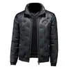 Chaqueta de invierno europea 90% plumón de pato blanco moda casual para hombre abrigo cálido Y9857