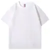 Comercio Exterior 300g Peso Pesado Talla Americana Camiseta de Manga Corta 100% Algodón Color Sólido Ropa de Trabajo Camisa Cultural Camisa Publicitaria Camiseta de Cuello Redondo