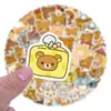 105 Nuevas Pegatinas de Graffiti de Rilakkuma y Chica Oso para Decorar Refrigerador Patineta Manualidades Pegatinas Personalizadas Fabricante Venta al por Mayor