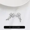 Colgante de lazo con circonita incrustada en oro de 14k para pulsera de cristal hecha a mano DIY, collar, joyería con cuentas, accesorios colgantes
