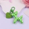 Ins Llavero Perro Globo Aleación Amor DIY Cadena para Funda de Teléfono Funda Protectora para AirPods Funda para Auriculares Decoración Colgante