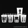 Copo de Caveira Luminoso para Festival Fantasma 2oz 60ML Plástico Copo para Bebidas Copo PS Festa Copo de Festa