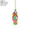Amazon Verano Fiesta en la Playa Chanclas para Piscina Charms Etiquetas Tarjetas de Decoración Hawaiano Colgantes Decorativos Suministros