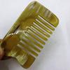 Tianlan chifre massagem pente amarelo oito dentes Pente massagem raspagem placa de uso duplo JS3 fabricantes só pino chifre de gado raspagem pente