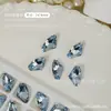 Hacha de uñas joya de diamante rosa Cristal K9 Moonlight fondo puntiagudo Diamante 2022 nuevas decoraciones de uñas con Diamante