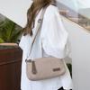 Nova Bolsa Feminina 2024 Moda Casual Simples para o Dia a Dia Bolsa de Ombro Transversal Estilosa Bolsa Tote para o Dia a Dia
