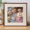 Pode Ser Usado para Armazenamento de Labubu, Porta-Retratos DIY, Figuras de Macaron Aconchegantes, Exibições de Festa Sentada, Caixas Surpresa