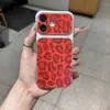 Adequado para Apple para Transformar Instantaneamente em Capa de Couro Personalizada com Estampa de Leopardo 18Promax para Celulares Iphone, Xiaomi, Oppo, Capa Rígida e Flexível Personalização