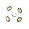 Brocas de Garra de Vidro Cristal 6x8 Formato Oval Brocas de Garra Costuradas à Mão Formato D para Sapatos Bolsas Chapéus Vestidos de Noiva Acessórios de Vestuário Joias DIY