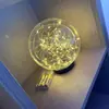 Accesorios de Boda Luces de Cielo Estrellado de Ensueño Camino Decoración de Escenario T de Boda Bolas Redondas Luminosas Acrílicas Luces Decorativas Camino
