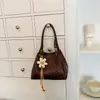 Bolso Tejido de Moda Retro de Nicho para Mujer 2026 Nuevo Bolso Cruzado Versátil Bolso Cubo de Mano Exquisito Súper Caliente