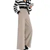 Calça Social Feminina Elegante de Barra Reta, Tamanho Petite, de Alta Qualidade, para o Dia a Dia, Calça Social Formal Elegante de Cintura Alta Emagrecedora para Mulheres
