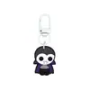 Llavero de Goma Suave de Fantasma de Halloween Dibujado Hebilla de Puerta en Forma de 8 en Forma de U Llavero Pinza de Langosta Figura de Muñeco Hebilla Colgante Adorno