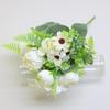 Arreglo Floral de Simulación Pared de Fondo Decoración de Boda Flor Flor Mori Arte Floral Flor de Mano Flor Falsa Rosa Peonía Artificial