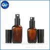 Botella atomizadora de niebla fina para té 100 ml 30/50 ml Botella de emulsión de presión Cuadrada Botella de aceite esencial Dividida en botellas