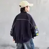 Ropa Infantil 2026 Chaqueta de Otoño Infantil Chaqueta de Béisbol Casual para Niños Chaqueta de Nuevo Estilo para Niños Mayores Ropa de Primavera y Otoño