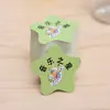 Xin Guo tarjeta de tema de estrella de cinco puntas tarjeta de recompensa para niños estrella de tema lenguaje de estrellas número cuerpo en inglés baile música estrella pintor