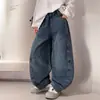 Pantalones para Niños Primavera y Otoño Ropa de Primavera para Niños Jeans Sueltos 2026 Nuevo Estilo Niños Medianos y Grandes Pantalones Casuales para Niños Adolescentes