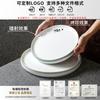 Prato Comercial de Hotel Restaurante Imitação de Porcelana Prato Redondo para Refogado Prato Frio Melamina Louça
